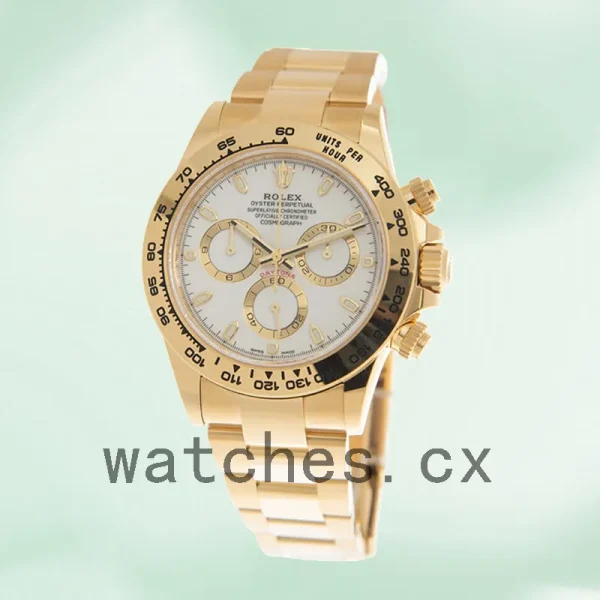 Rolex Daytona Men's 116508WSO 40mm Yellow Gold-tone Bracelet - Image 3