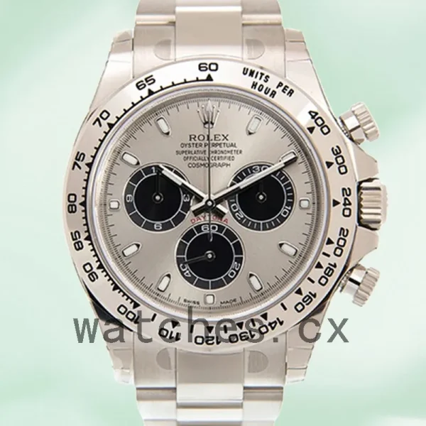 Rolex Daytona Men's m116509-0072 40mm Oyster Bracelet Gray Dial