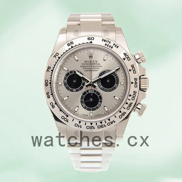 Rolex Daytona Men's m116509-0072 40mm Oyster Bracelet Gray Dial - Image 2