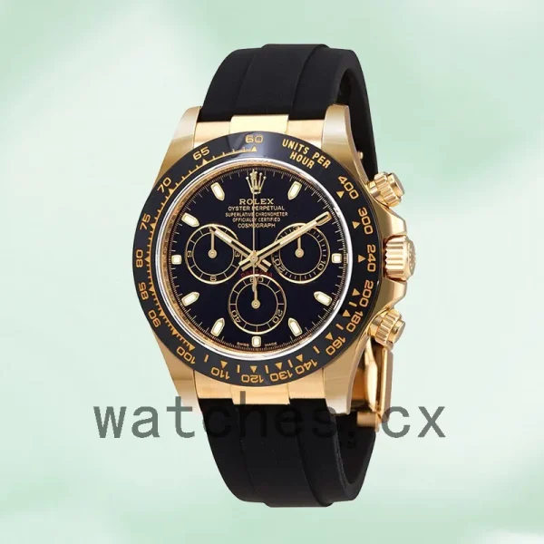 Rolex Daytona 116518BKSR 40mm Men's Black Dial - Image 2