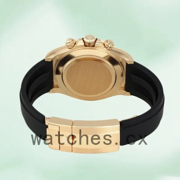 Rolex Daytona 116518CBKSR 40mm Men's Rubber Band Black Dial - Image 4