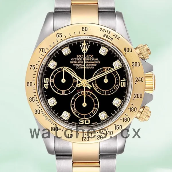 Rolex Daytona 116523BKDO Men's 40mm Bracelet Automatic