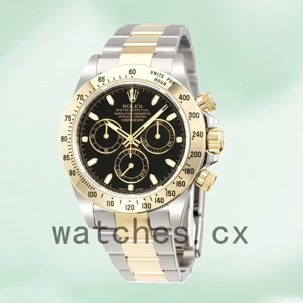 Rolex Daytona 40mm 116523BKSO Men's Automatic Silver-tone - Image 2