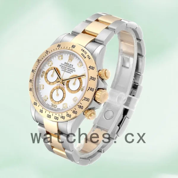 Rolex Daytona Men's 40mm 116523-78593 Silver-tone White Dial - Image 3