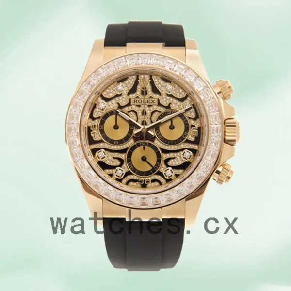 Rolex Daytona 40mm 116588TBR-0003 Men's Automatic Rubber Band - Image 2