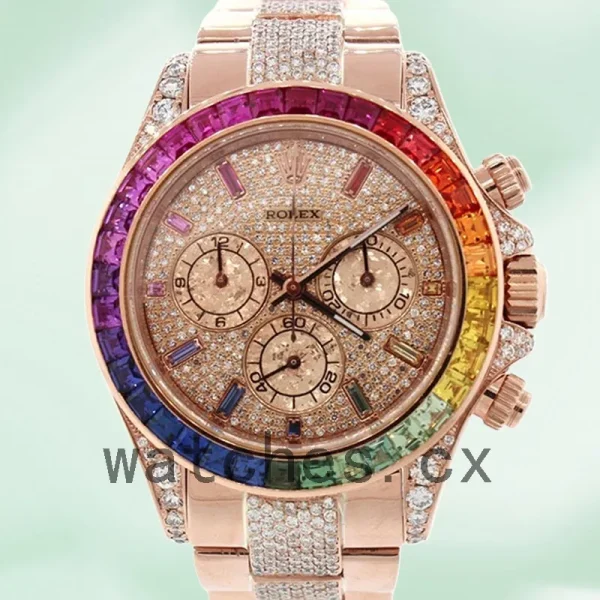 Rolex Daytona Men's 40mm 116595RBOW-0002 Oyster Bracelet Automatic