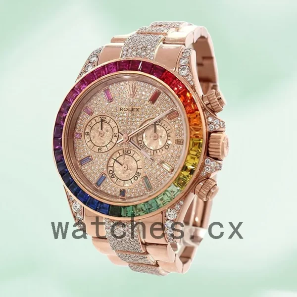 Rolex Daytona Men's 40mm 116595RBOW-0002 Oyster Bracelet Automatic - Image 3