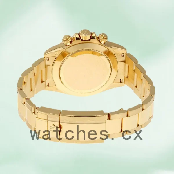 Rolex Daytona Men's 40mm 116598RBOW Gold-tone Black Dial - Image 4
