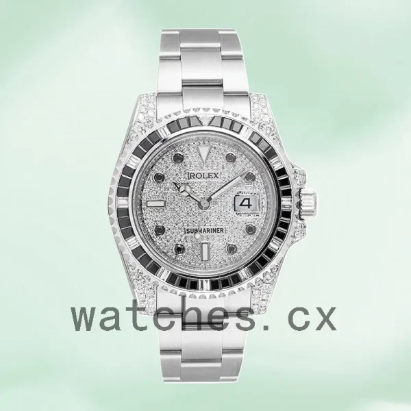 Rolex Submariner Men's 116659 40mm Oyster Bracelet Silver-tone - Image 2