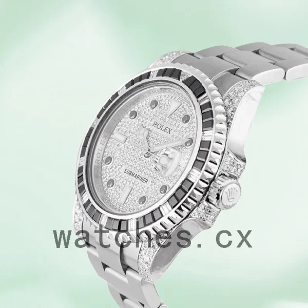 Rolex Submariner Men's 116659 40mm Oyster Bracelet Silver-tone - Image 3