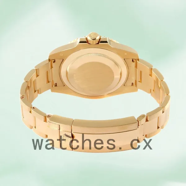 Rolex Submariner 116618LN-97208 Men's 40mm Oyster Bracelet Gold-tone - Image 4