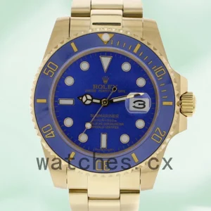 Rolex Submariner 116618LB 40mm Men's Black Dial