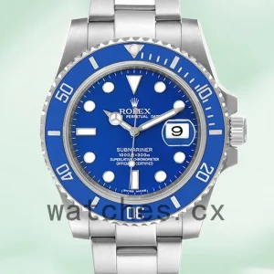 Rolex Submariner Men's 40mm 116619LB-97209 Automatic Blue Dial