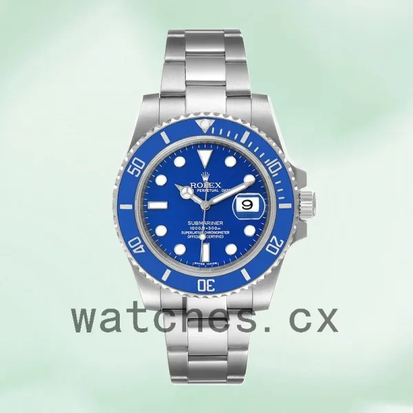 Rolex Submariner Men's 40mm 116619LB-97209 Automatic Blue Dial - Image 2