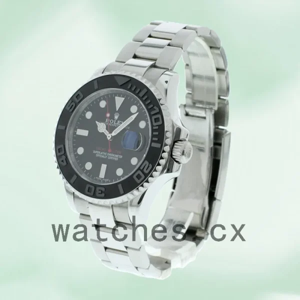 Rolex Yacht-master 40mm Men's 116622BKSO Oyster Bracelet - Image 3