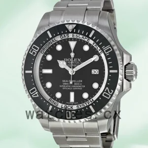 Rolex Sea-Dweller Deepsea 116660-98210 44mm Men's Black Dial Silver-tone