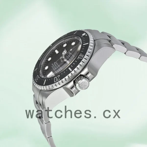 Rolex Sea-Dweller Deepsea 116660-98210 44mm Men's Black Dial Silver-tone - Image 3