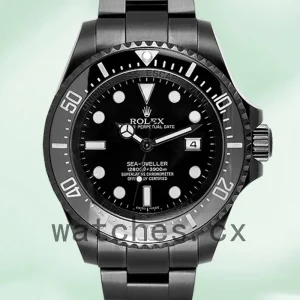 Rolex Sea-Dweller 116660 44mm Men's Oyster Bracelet Black-tone