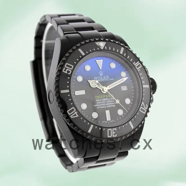 Rolex Deepsea 116660 Men's 44mm Oyster Bracelet Blue Dial - Image 3