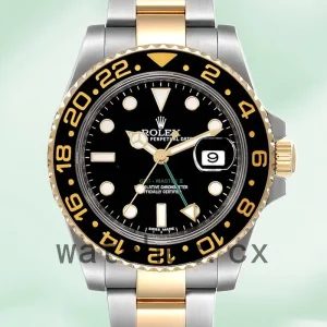 Rolex Gmt Master 16713BKSO-1 40mm Men's Black Dial