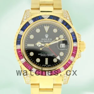 Rolex Gmt Master 116758 SAru-78208 40mm Men's Black Dial