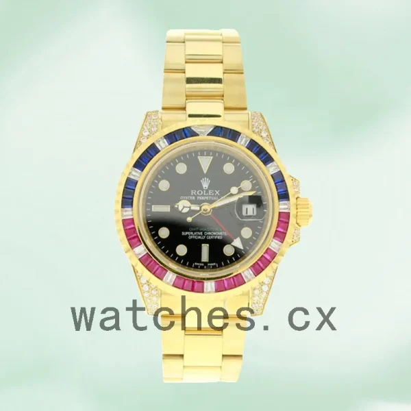 Rolex Gmt Master 116758 SAru-78208 40mm Men's Black Dial - Image 2