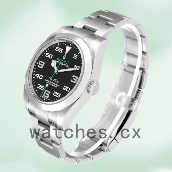 Rolex Air-king m116900-0001 40mm Men's Silver-tone Black Dial - Image 3