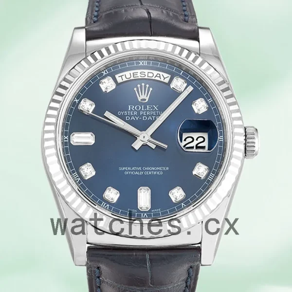 Rolex Day-Date Men's 118139 36mm Silver-tone