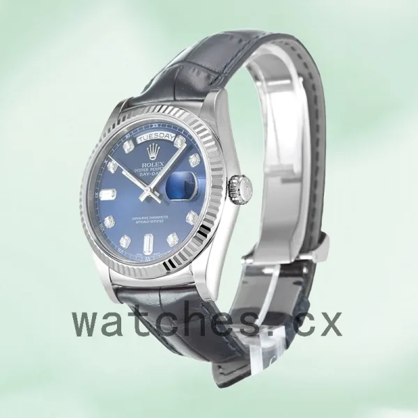 Rolex Day-Date Men's 118139 36mm Silver-tone - Image 3