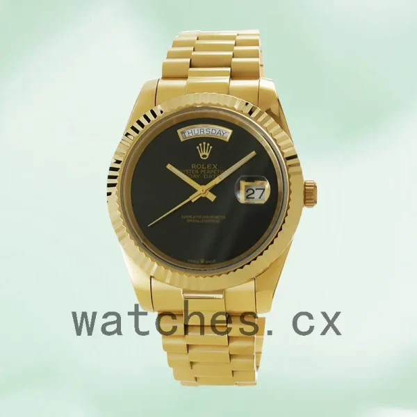Rolex Day-date 118208 Men's 36mm Gold-tone Bracelet - Image 2