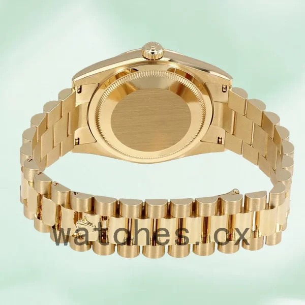 Rolex Day-Date Ladies 118238BKDRP 36mm Black Dial Yellow Gold-tone - Image 4