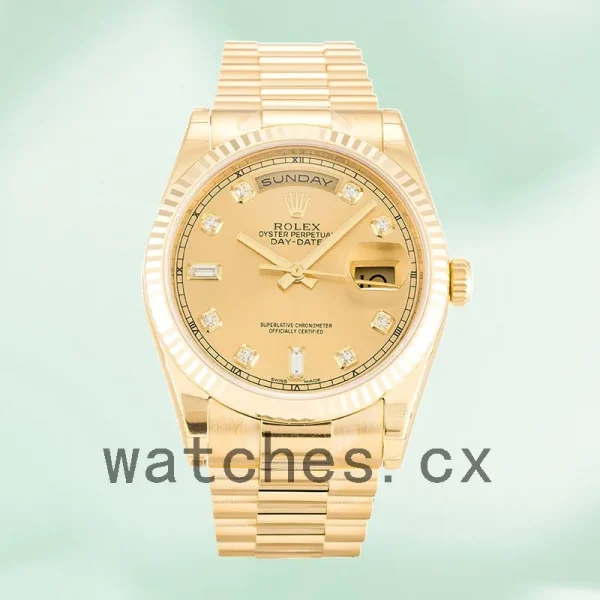 Rolex Day-Date Men's 36mm 118238 Gold-tone Automatic - Image 2