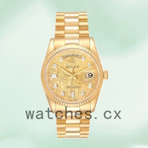 Rolex Day-Date 118238CJDP 36mm Men's Yellow Gold-tone - Image 2
