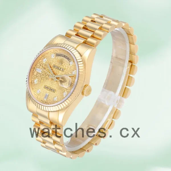Rolex Day-Date 118238CJDP 36mm Men's Yellow Gold-tone - Image 3