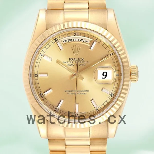 Rolex Day-Date 36mm 118238CSP Men's Jubilee Bracelet