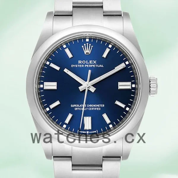 Rolex Oyster Perpetual 41mm Unisex m124300-0003 Blue Dial