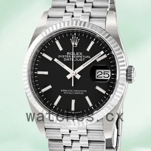 Rolex Datejust 36mm m126200-0003 Men's Jubilee Bracelet Silver-tone