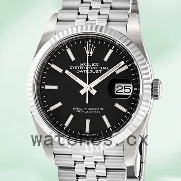 Rolex Datejust 36mm m126200-0003 Men's Jubilee Bracelet Silver-tone