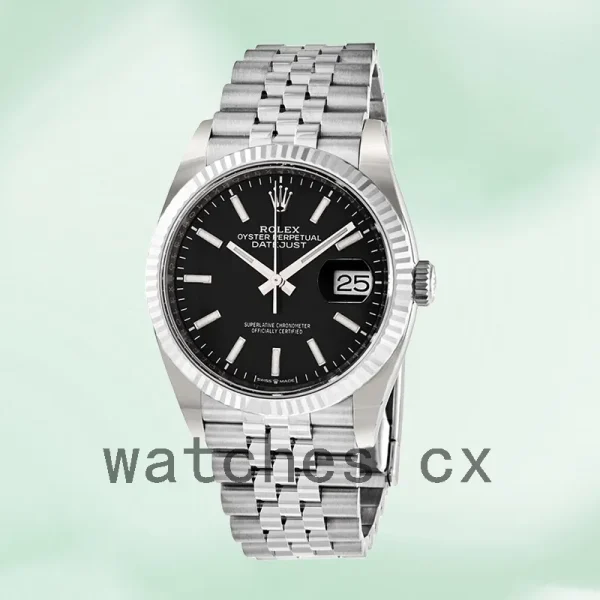 Rolex Datejust 36mm m126200-0003 Men's Jubilee Bracelet Silver-tone - Image 2