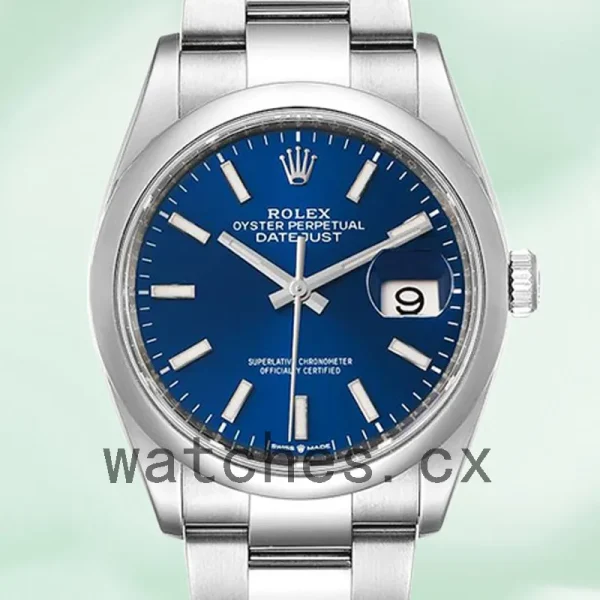 Rolex Datejust 36mm Men's m126200-0006 Automatic Blue Dial