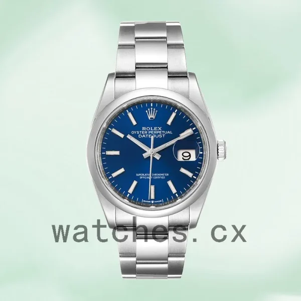 Rolex Datejust 36mm Men's m126200-0006 Automatic Blue Dial - Image 2