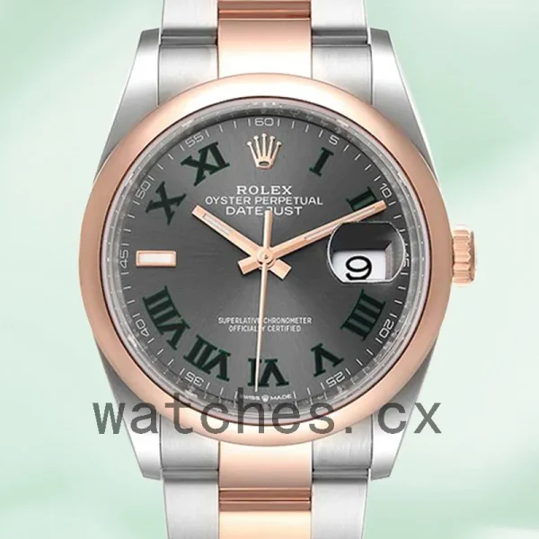 Rolex Datejust Men's 36mm m126201-003 Oyster Bracelet Automatic