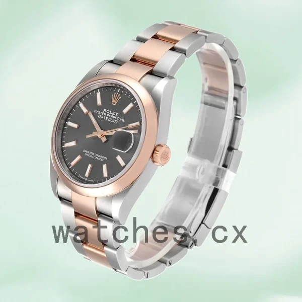 Rolex Datejust m126201-0014 Men's 36mm Grey Dial Automatic - Image 3