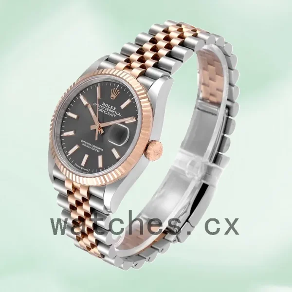 Rolex Datejust 36mm Men's m126231-0013 Grey Dial - Image 3