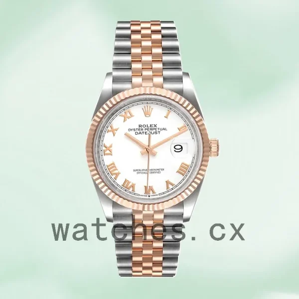 Rolex Datejust Men's 36mm m126231-0015 Automatic White Dial - Image 2