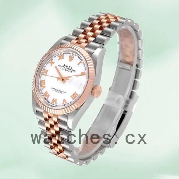 Rolex Datejust Men's 36mm m126231-0015 Automatic White Dial - Image 3