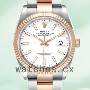 Rolex Datejust m126231-0018 Men's 36mm Silver-tone