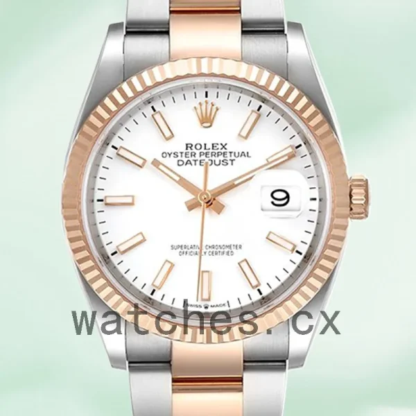 Rolex Datejust m126231-0018 Men's 36mm Silver-tone