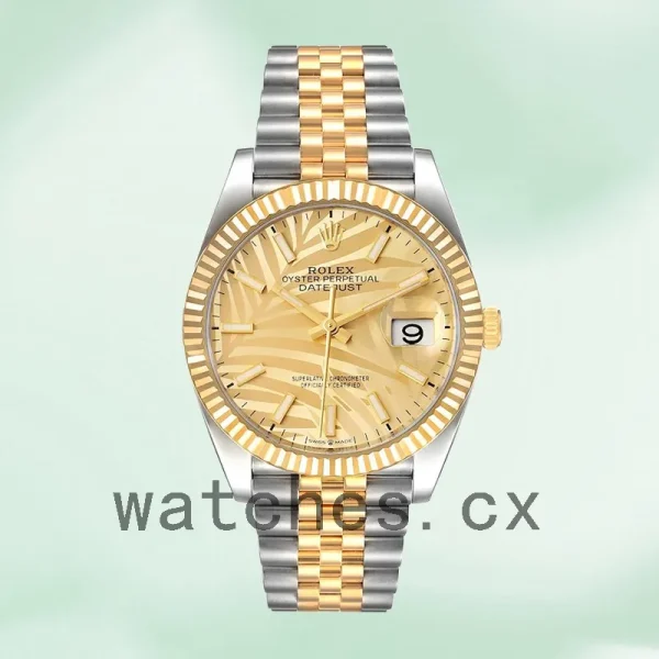 Rolex Datejust M126233-0037 Men's 36mm Oyster Bracelet Silver-tone - Image 2