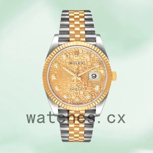 Rolex Datejust 36mm m126233-0033 Men's Silver-tone - Image 2